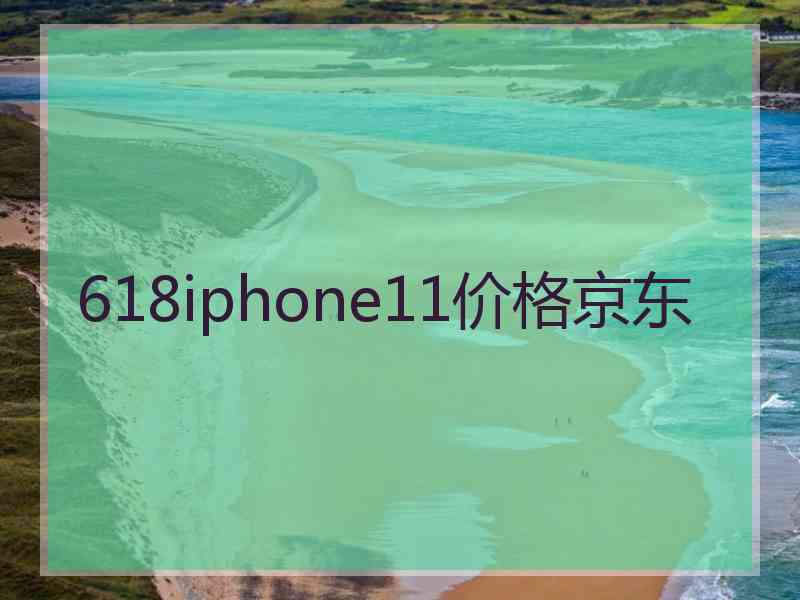 618iphone11价格京东