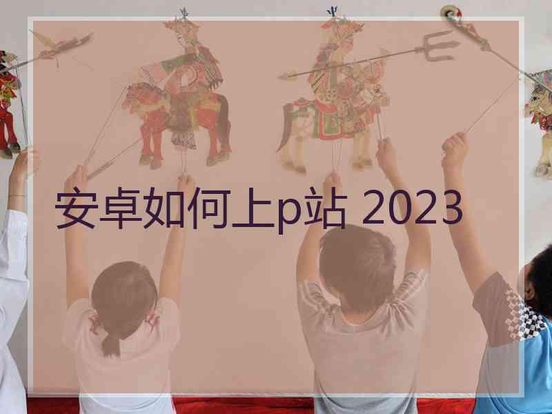 安卓如何上p站 2023