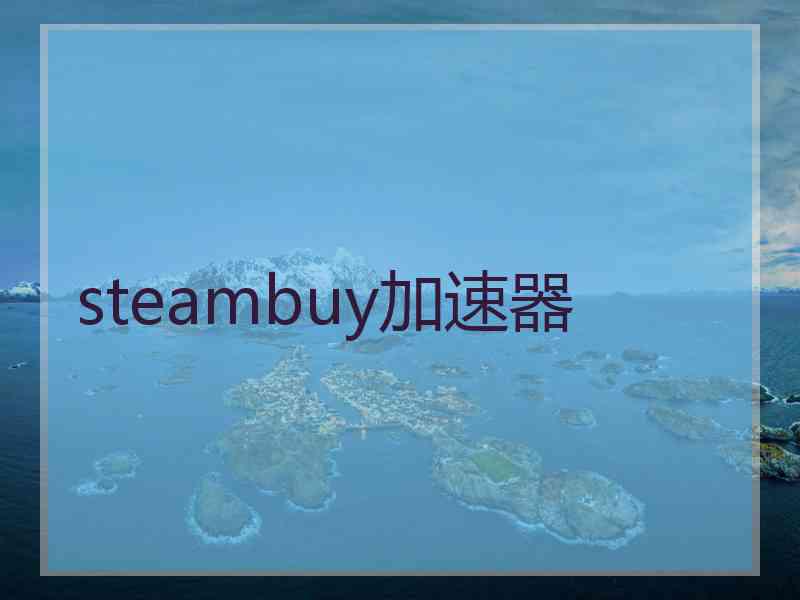 steambuy加速器